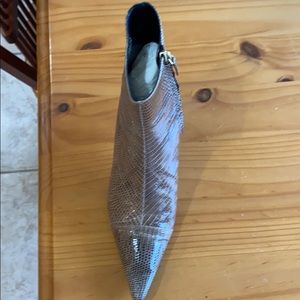 Escada camel shoe boot